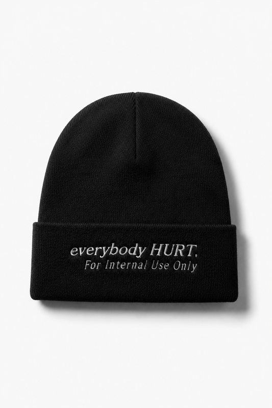 everybody HURT. Signature Beanie