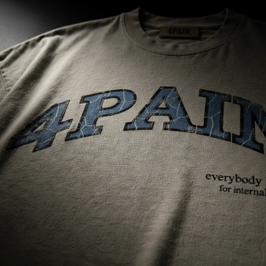 4PAIN. Tee - Detail Shot