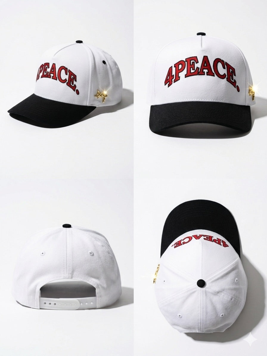 4PEACE. VARSITY SNAPBACK - PRE ORDER