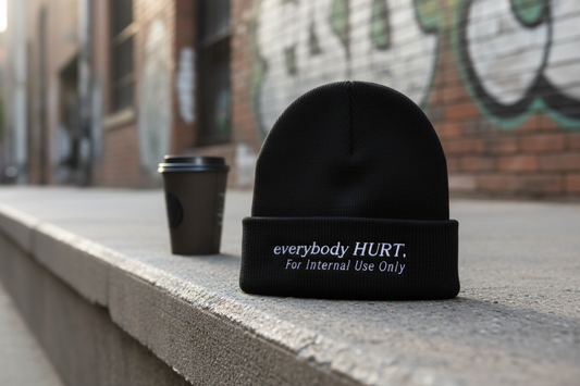 everybody HURT. Signature Beanie